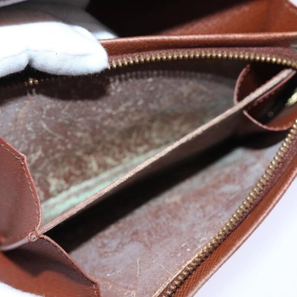 LOUIS VUITTON Monogram Porte Monnaie Billets Tresor Wallet M61730 LV Auth th4891 - Picture 9 of 16